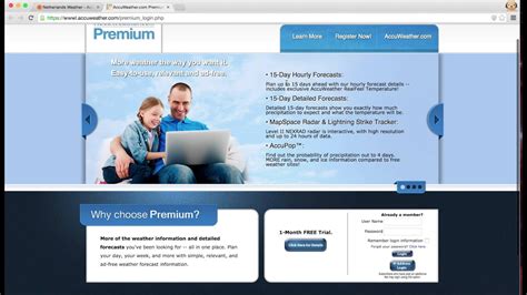 accuweather login